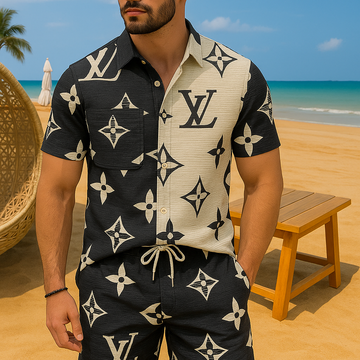 [new] Luxury Hawaii Shirt & Short Summer Hch048