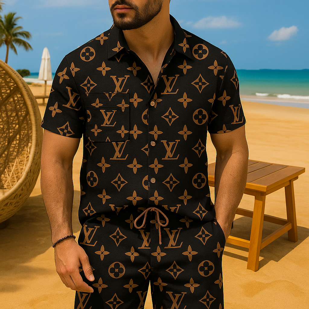 [new] Luxury Hawaii Shirt & Short Summer Hch051
