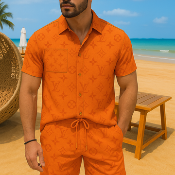 [new] Luxury Hawaii Shirt & Short Summer Hch053