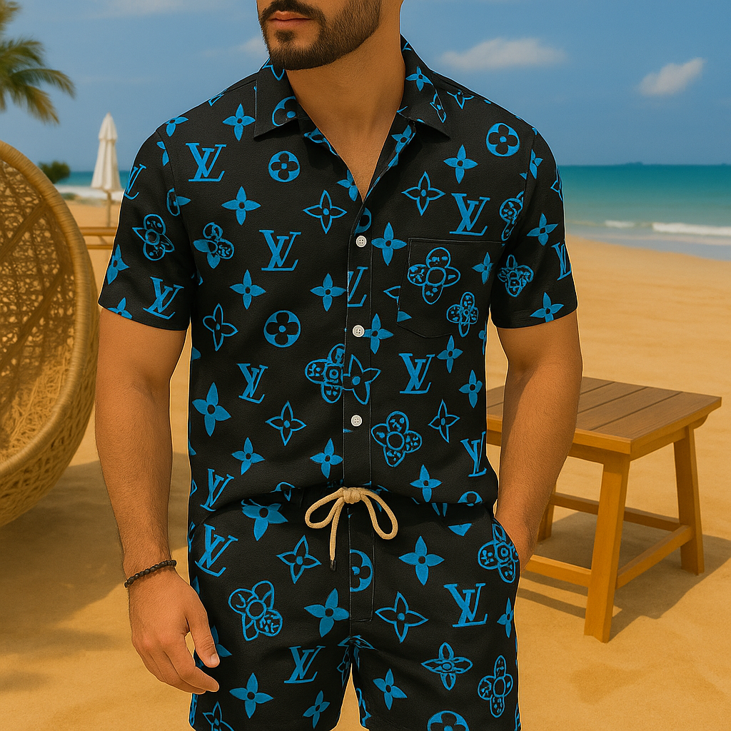 [new] Luxury Hawaii Shirt & Short Summer Hch060