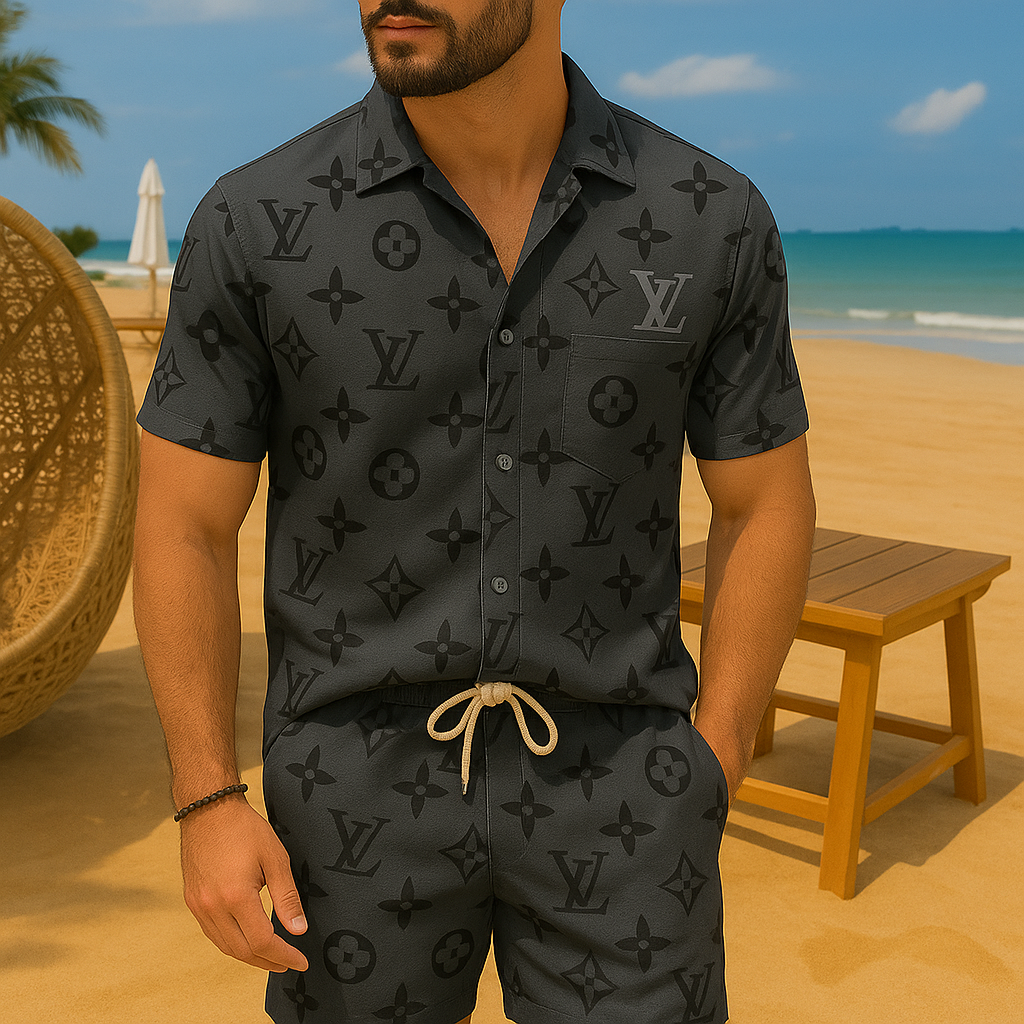 [new] Luxury Hawaii Shirt & Short Summer Hch061
