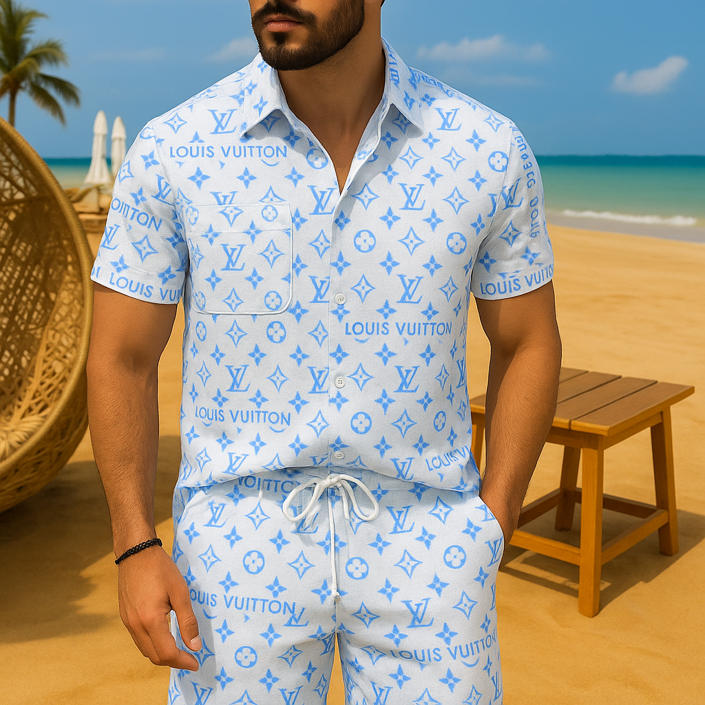 [new] Luxury Hawaii Shirt & Short Summer Hch027