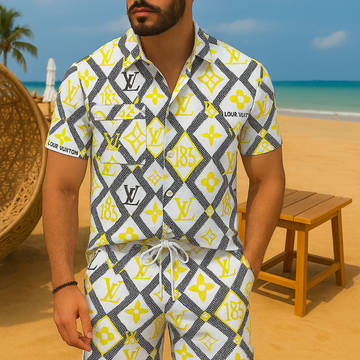 [new] Luxury Hawaii Shirt & Short Summer Hch064