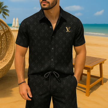 [new] Luxury Hawaii Shirt & Short Summer Hch069