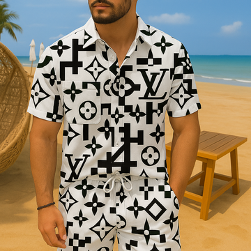[new] Luxury Hawaii Shirt & Short Summer Hch070