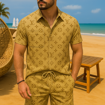 [new] Luxury Hawaii Shirt & Short Summer Hch080