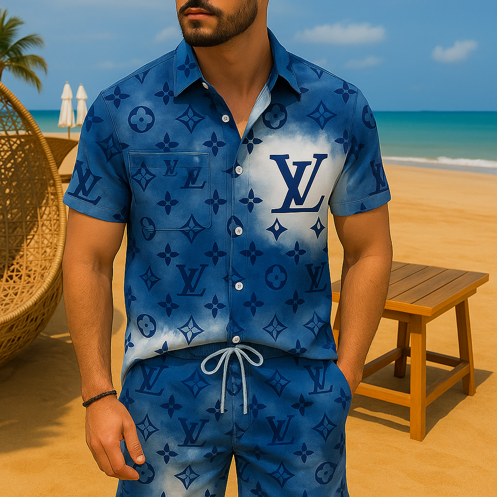 [new] Luxury Hawaii Shirt & Short Summer Hch081