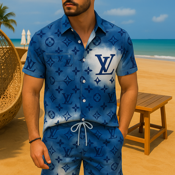 [new] Luxury Hawaii Shirt & Short Summer Hch081