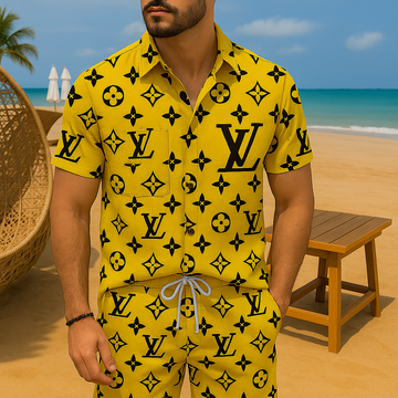[new] Luxury Hawaii Shirt & Short Summer Hch082