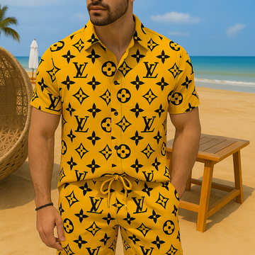 [new] Luxury Hawaii Shirt & Short Summer Hch084