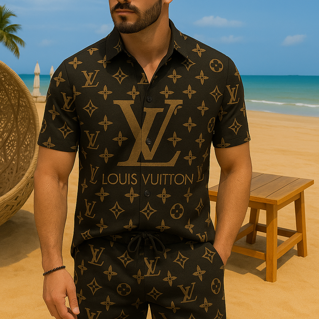 [new] Luxury Hawaii Shirt & Short Summer Hch092