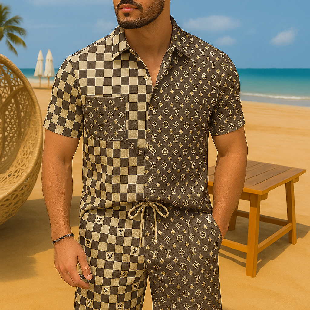 [new] Luxury Hawaii Shirt & Short Summer Hch100