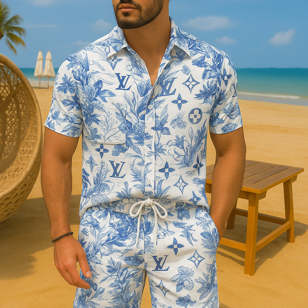 [new] Luxury Hawaii Shirt & Short Summer Hch104