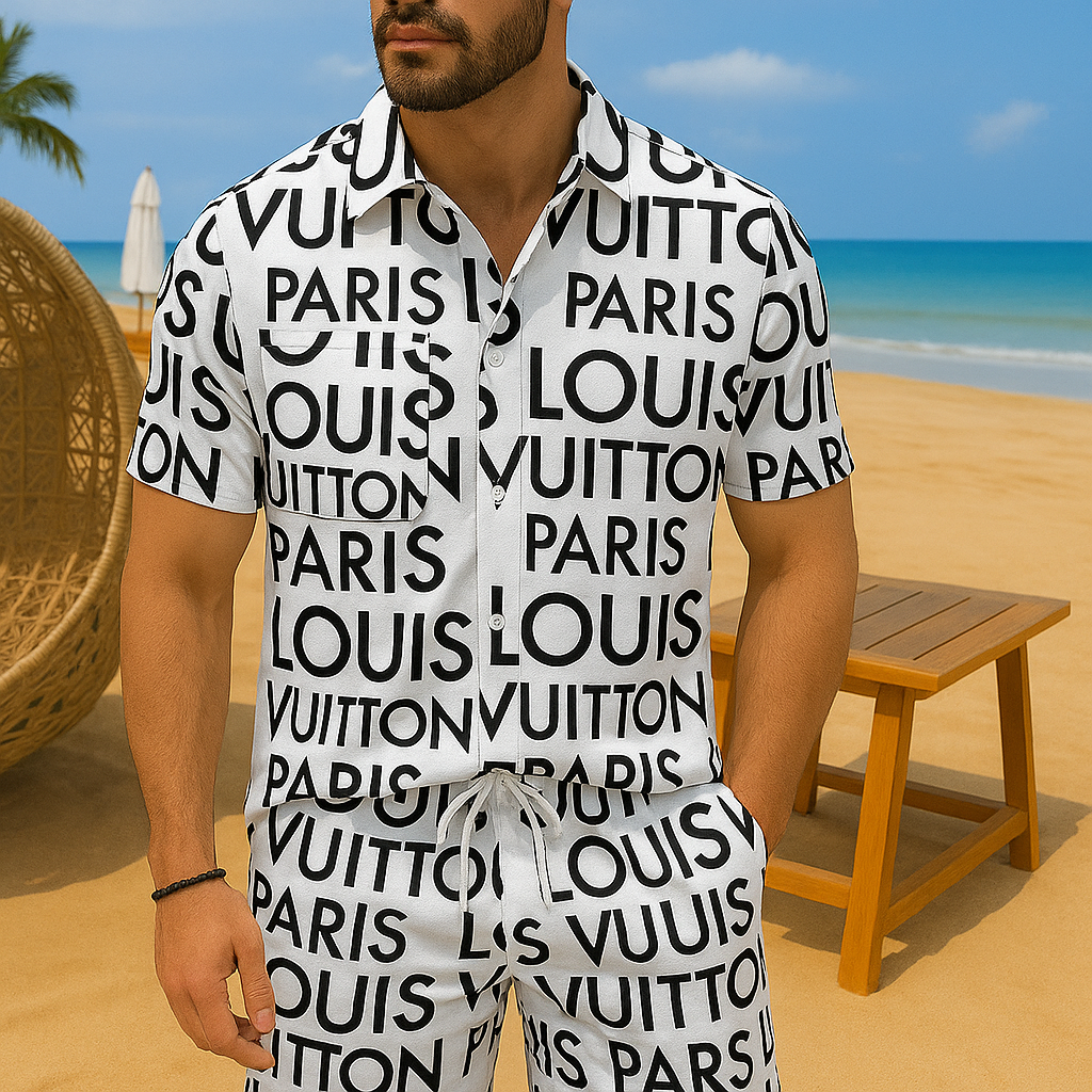 [new] Luxury Hawaii Shirt & Short Summer Hch106