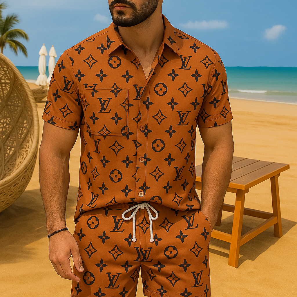[new] Luxury Hawaii Shirt & Short Summer Hch110