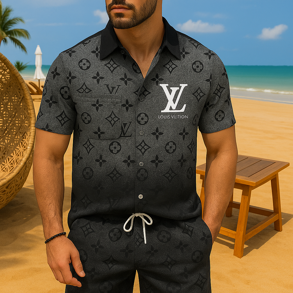 [new] Luxury Hawaii Shirt & Short Summer Hch117