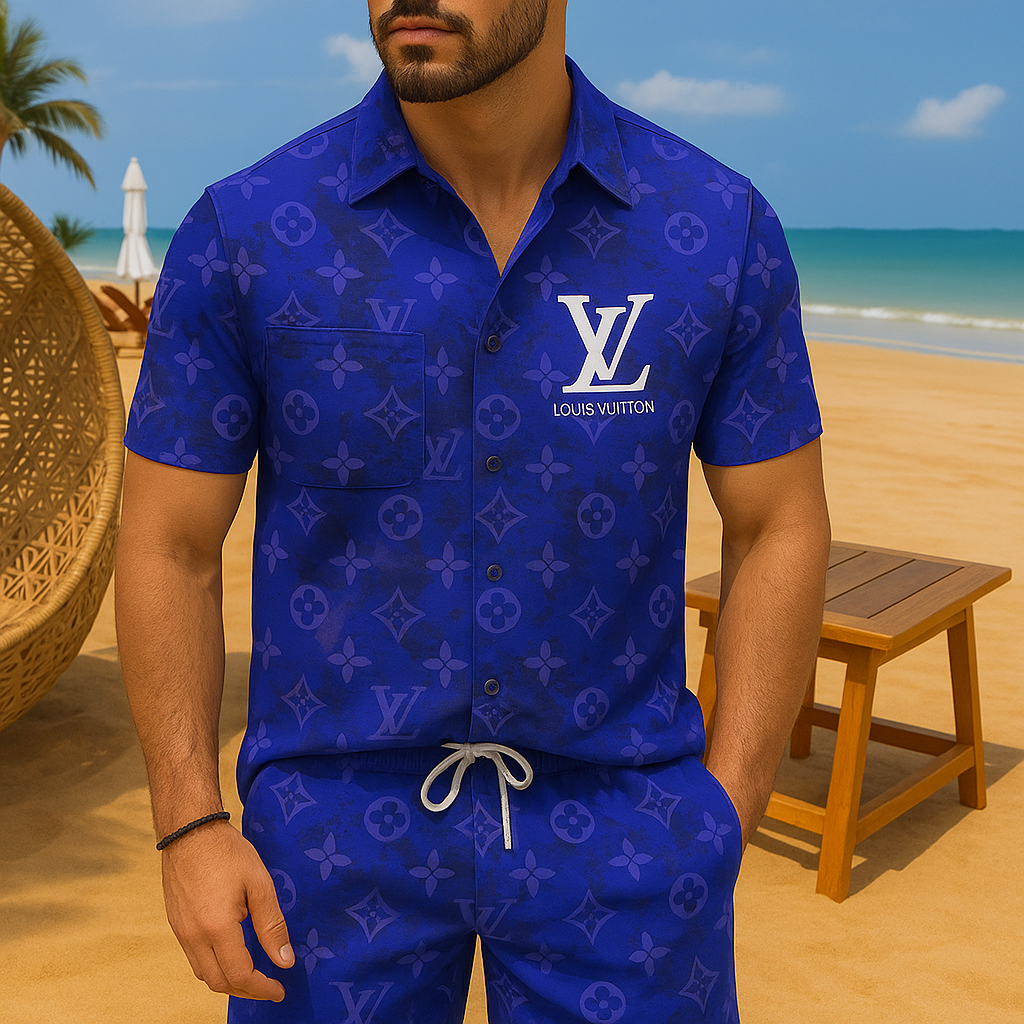 [new] Luxury Hawaii Shirt & Short Summer Hch118