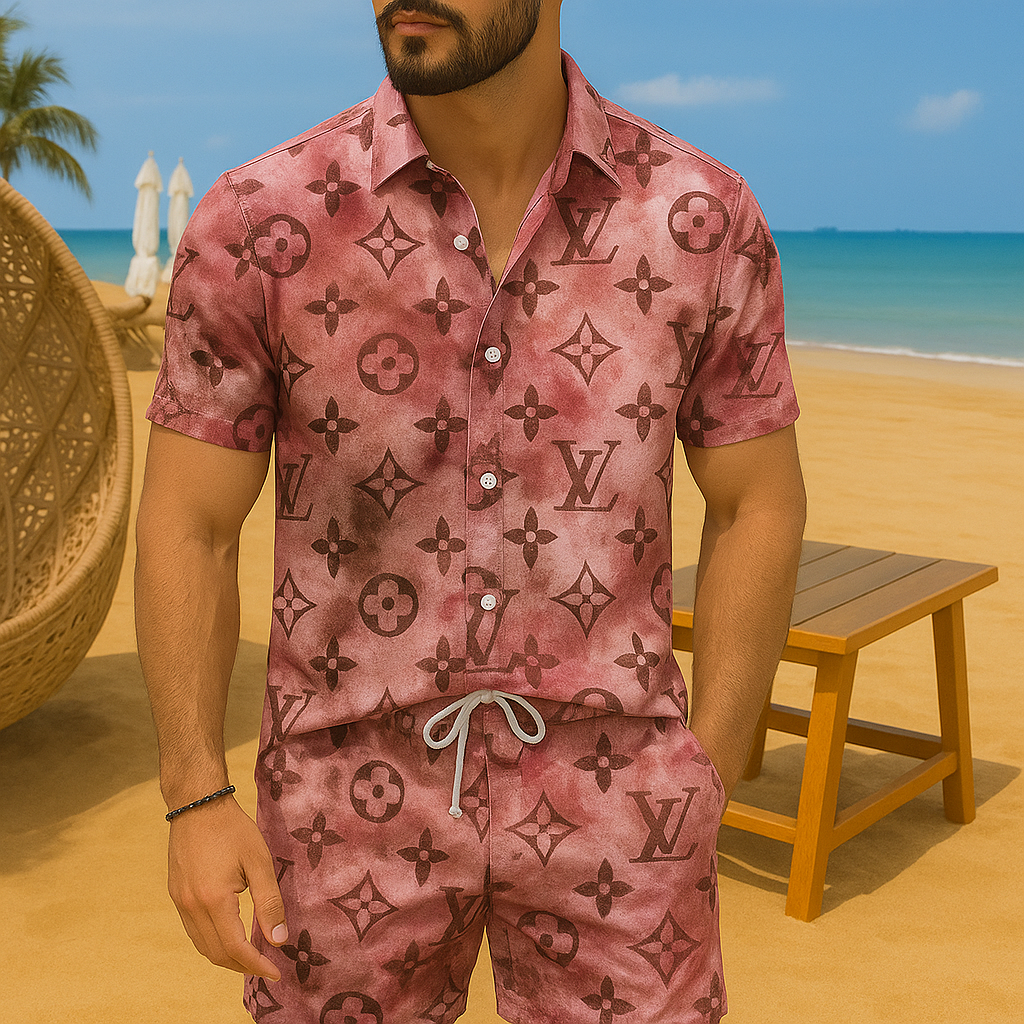 [new] Luxury Hawaii Shirt & Short Summer Hch120