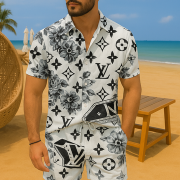 [new] Luxury Hawaii Shirt & Short Summer Hch122