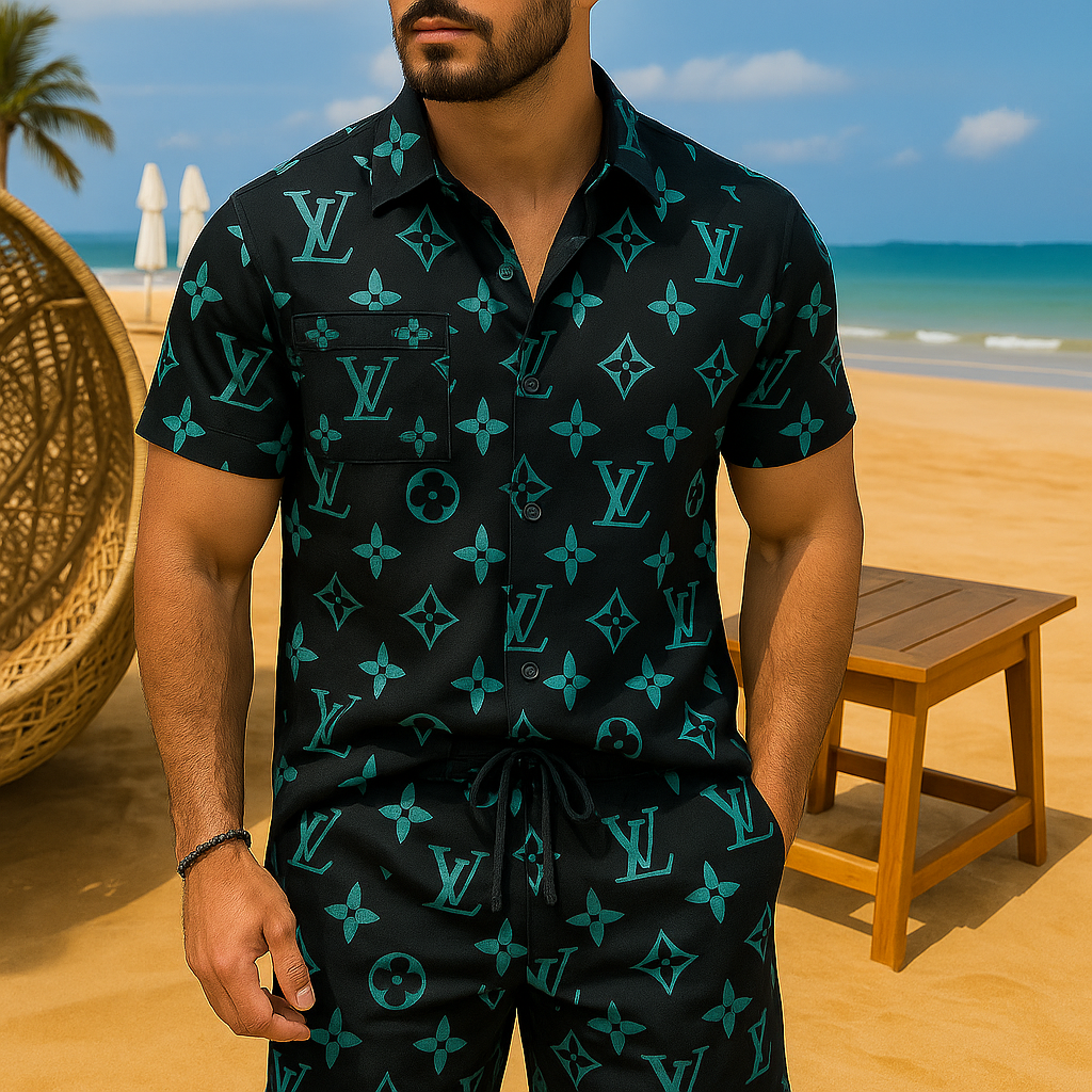 [new] Luxury Hawaii Shirt & Short Summer Hch123