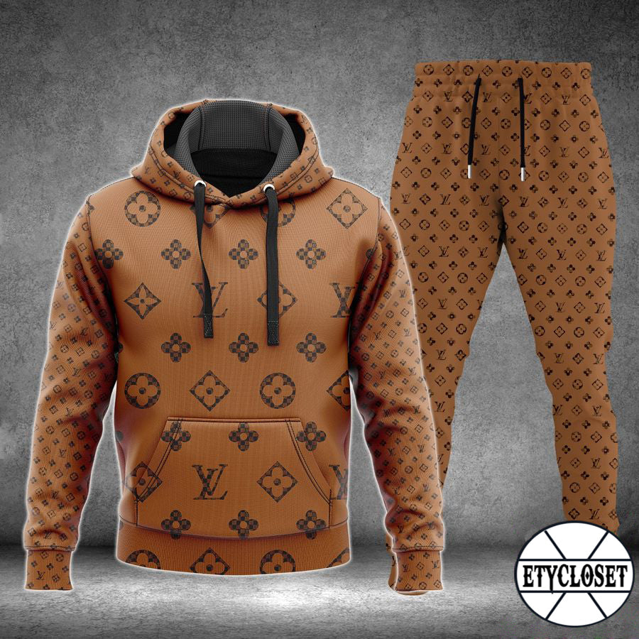 L.v | New Released High Quality Hoodie And Sweatpants Set  Mn-has-097