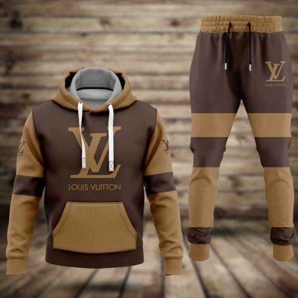 L.v | New Released High Quality Hoodie And Sweatpants Set  Mn-has-121
