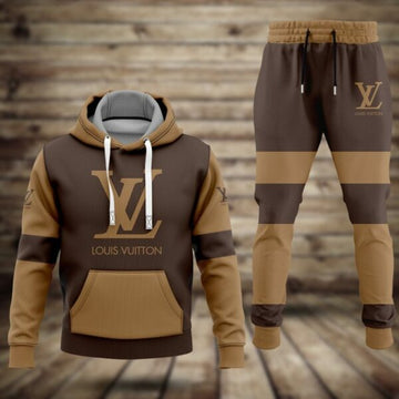 L.v | New Released High Quality Hoodie And Sweatpants Set  Mn-has-121
