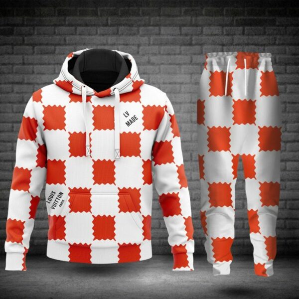 L.v | New Released High Quality Hoodie And Sweatpants Set  Mn-has-026
