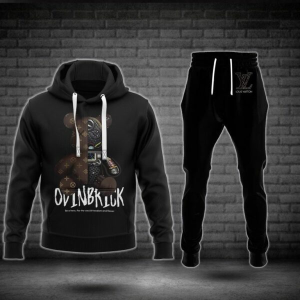 L.v | New Released High Quality Hoodie And Sweatpants Set  Mn-has-113