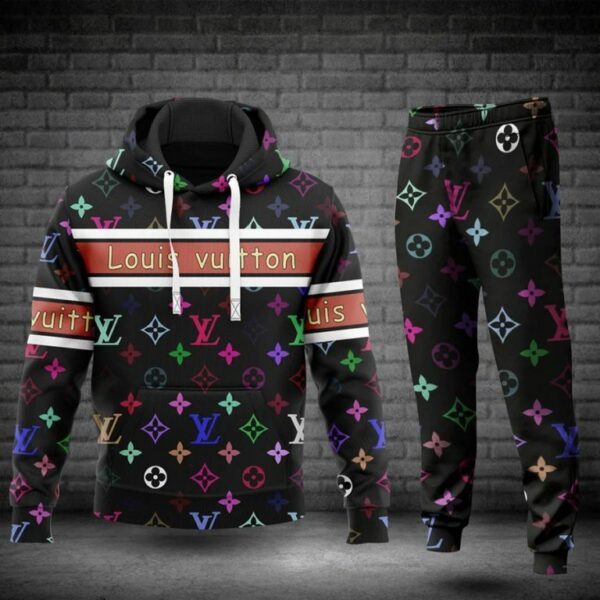 L.v | New Released High Quality Hoodie And Sweatpants Set  Mn-has-012