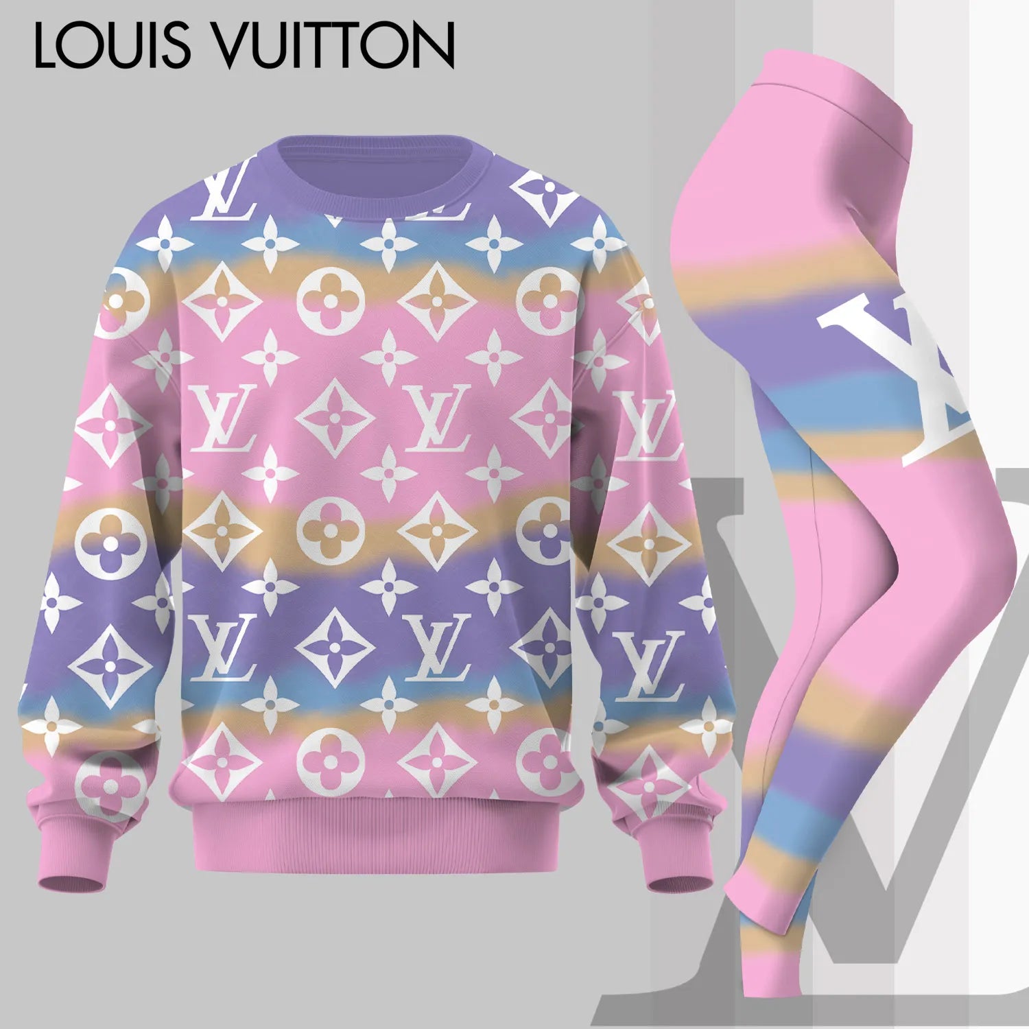 L.v | Premium Sweater And Leggings Set Mn-sls-049