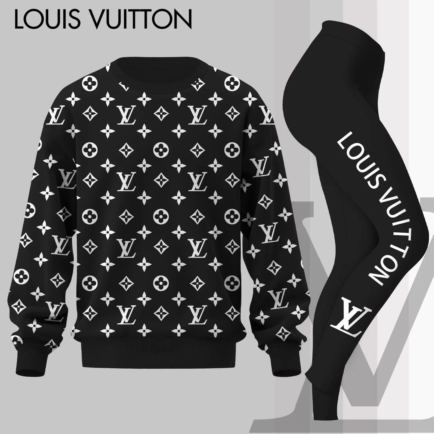 L.v | Premium Sweater And Leggings Set Mn-sls-040
