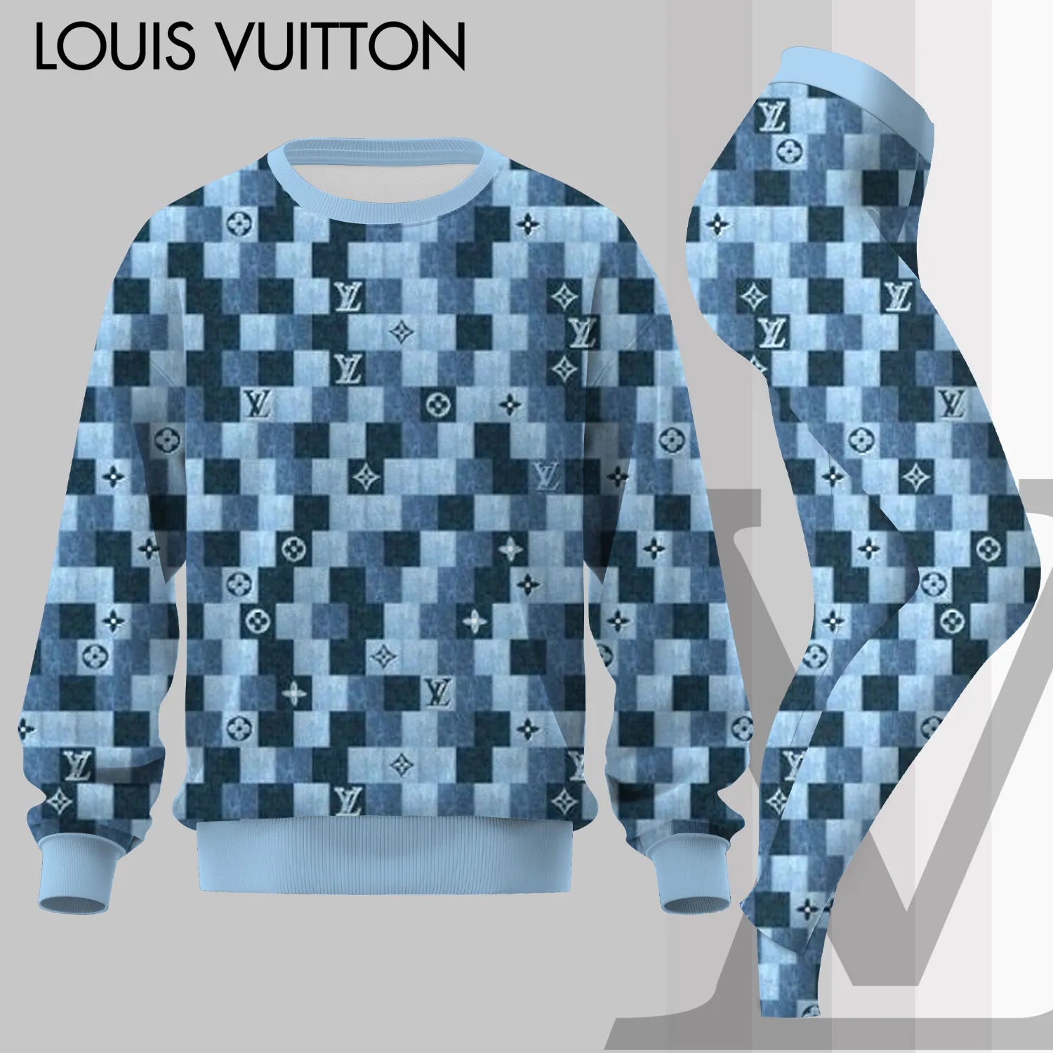 L.v | Premium Sweater And Leggings Set Mn-sls-010