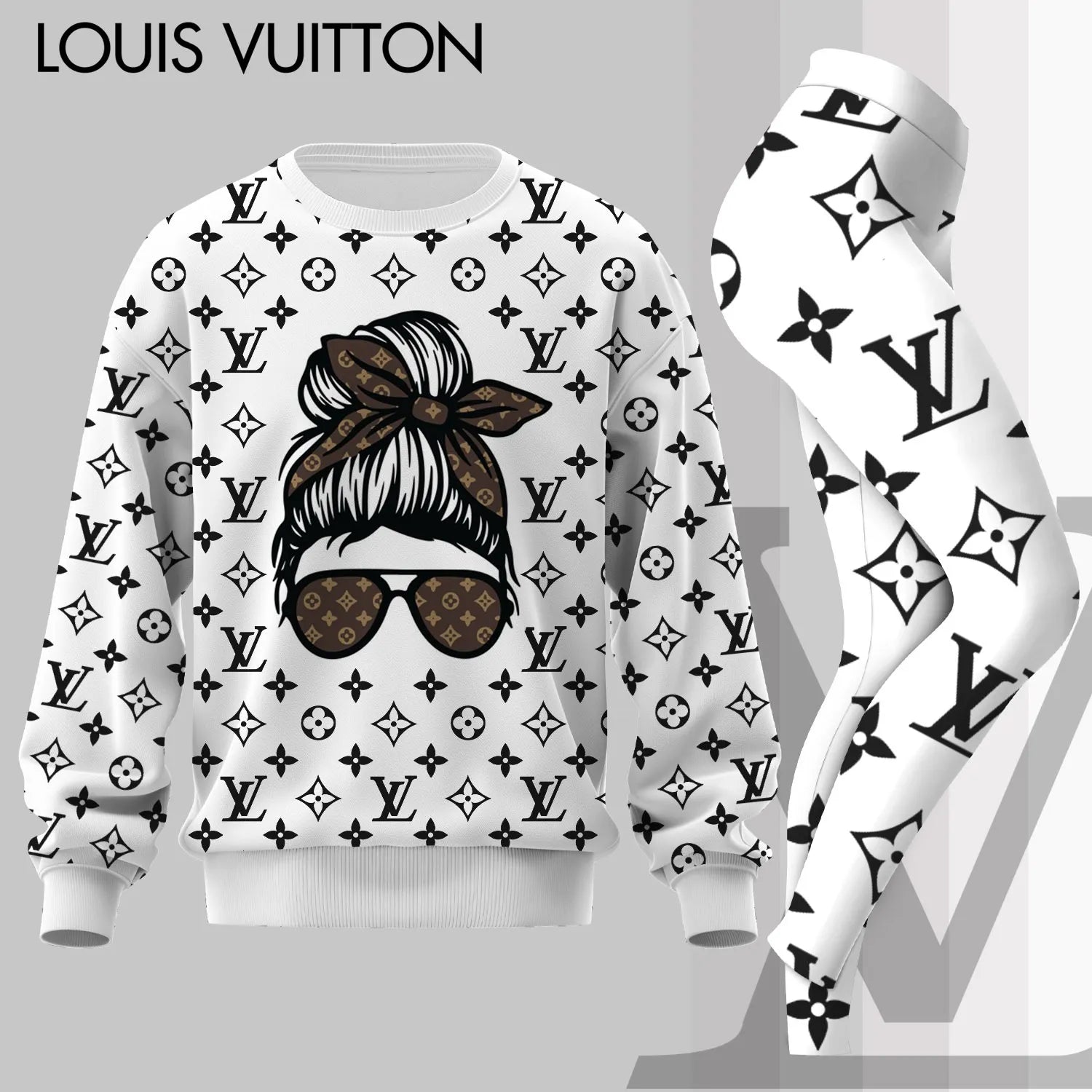 L.v | Premium Sweater And Leggings Set Mn-sls-045