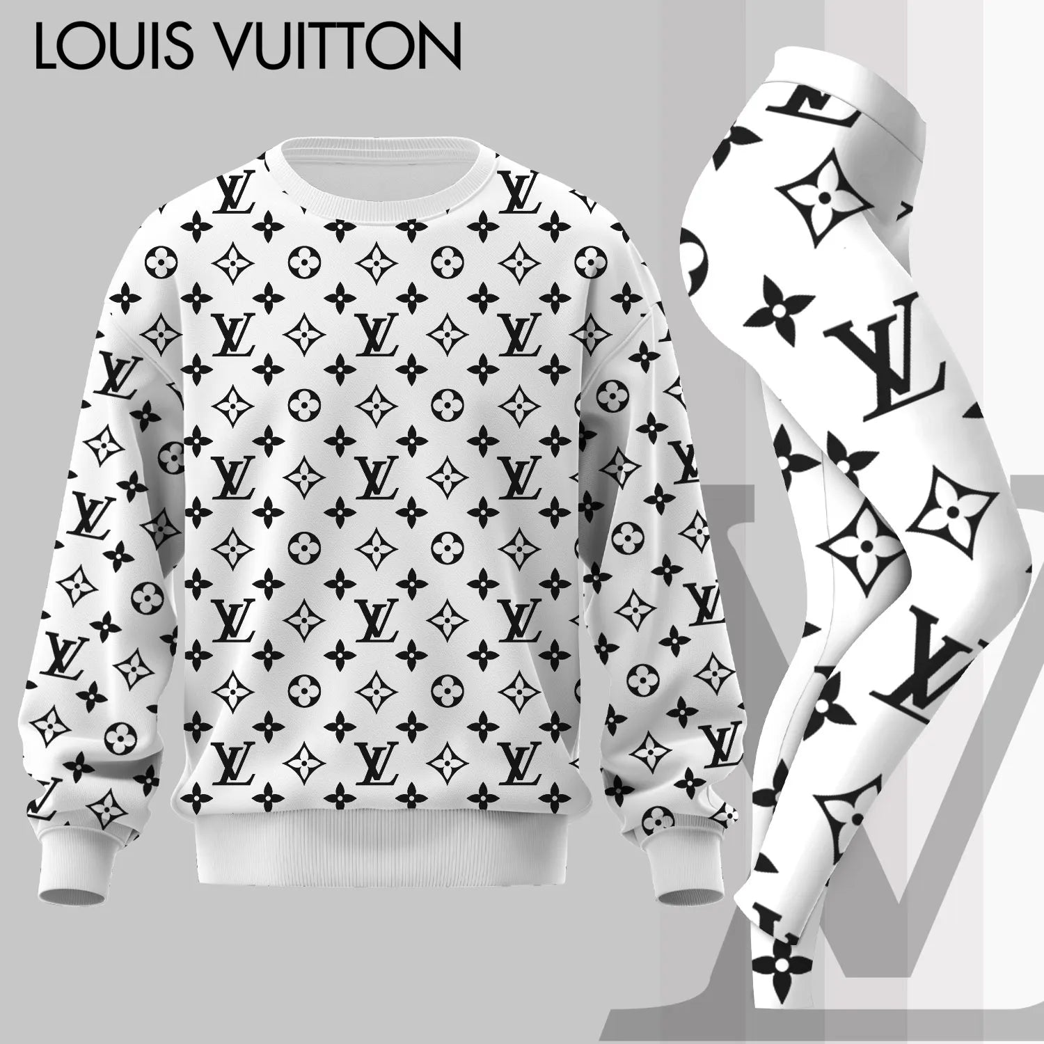L.v | Premium Sweater And Leggings Set Mn-sls-028