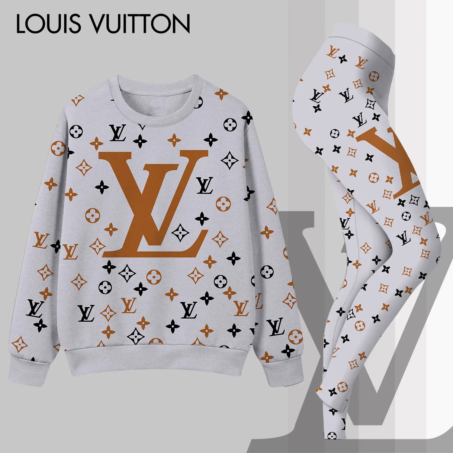L.v | Premium Sweater And Leggings Set Mn-sls-022