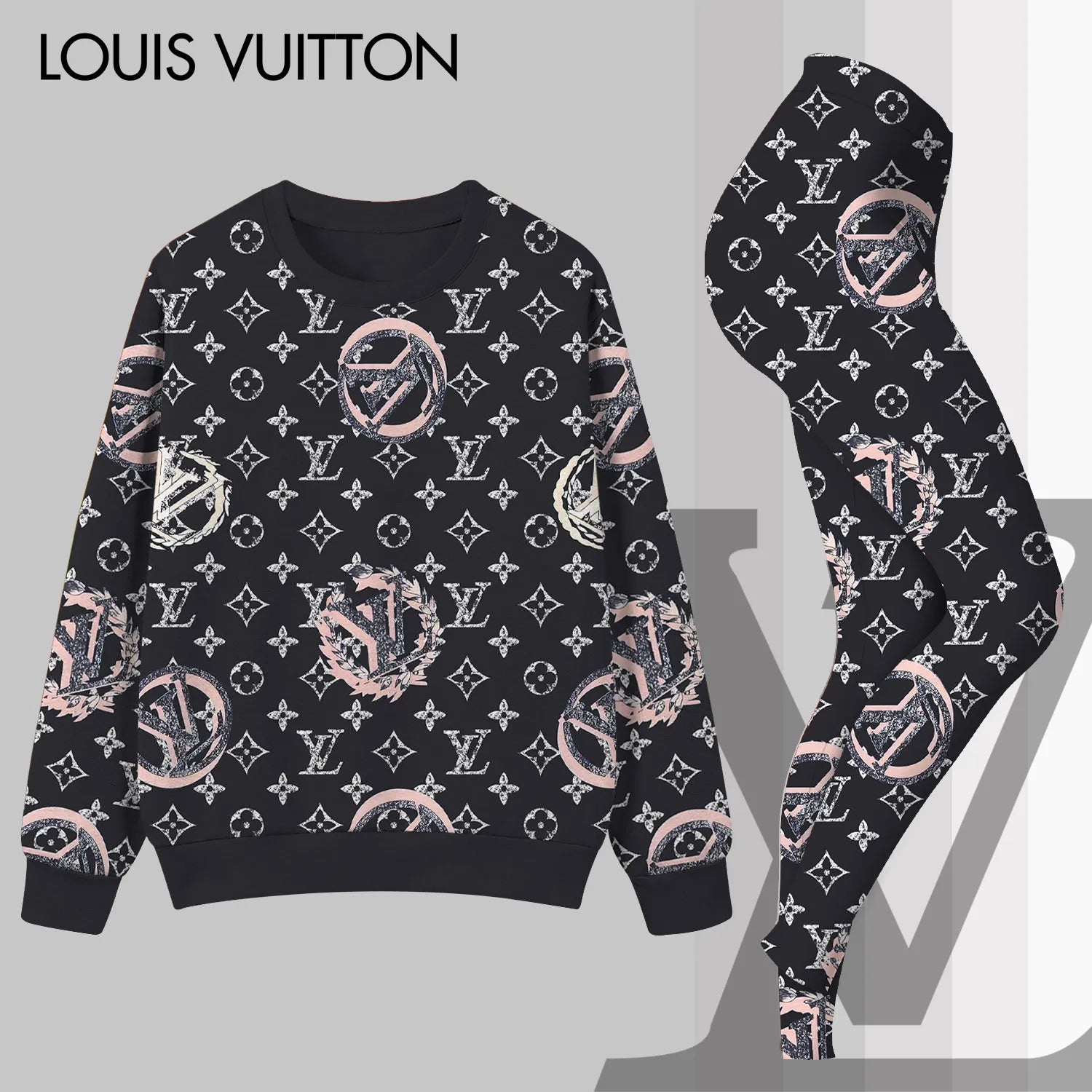 L.v | Premium Sweater And Leggings Set Mn-sls-017