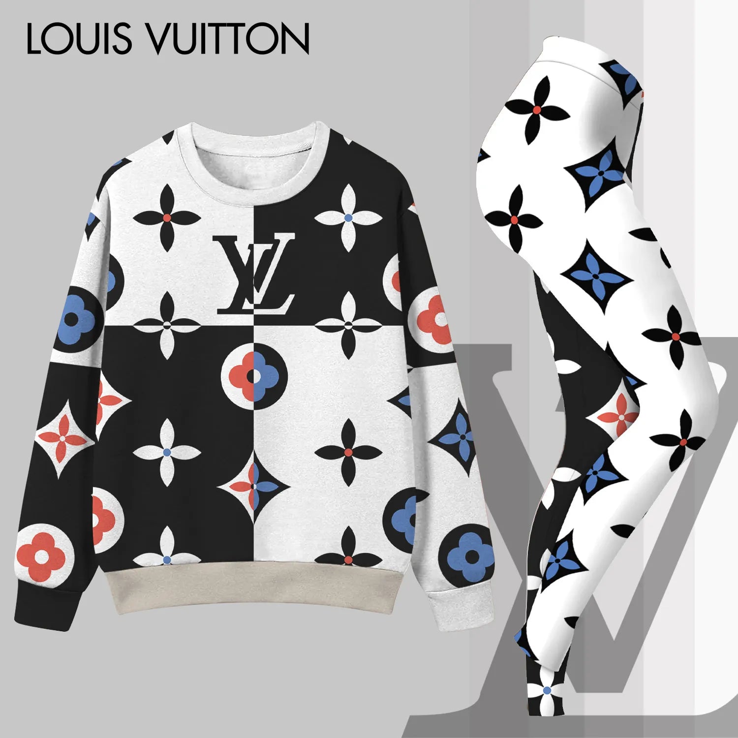 L.v | Premium Sweater And Leggings Set Mn-sls-006