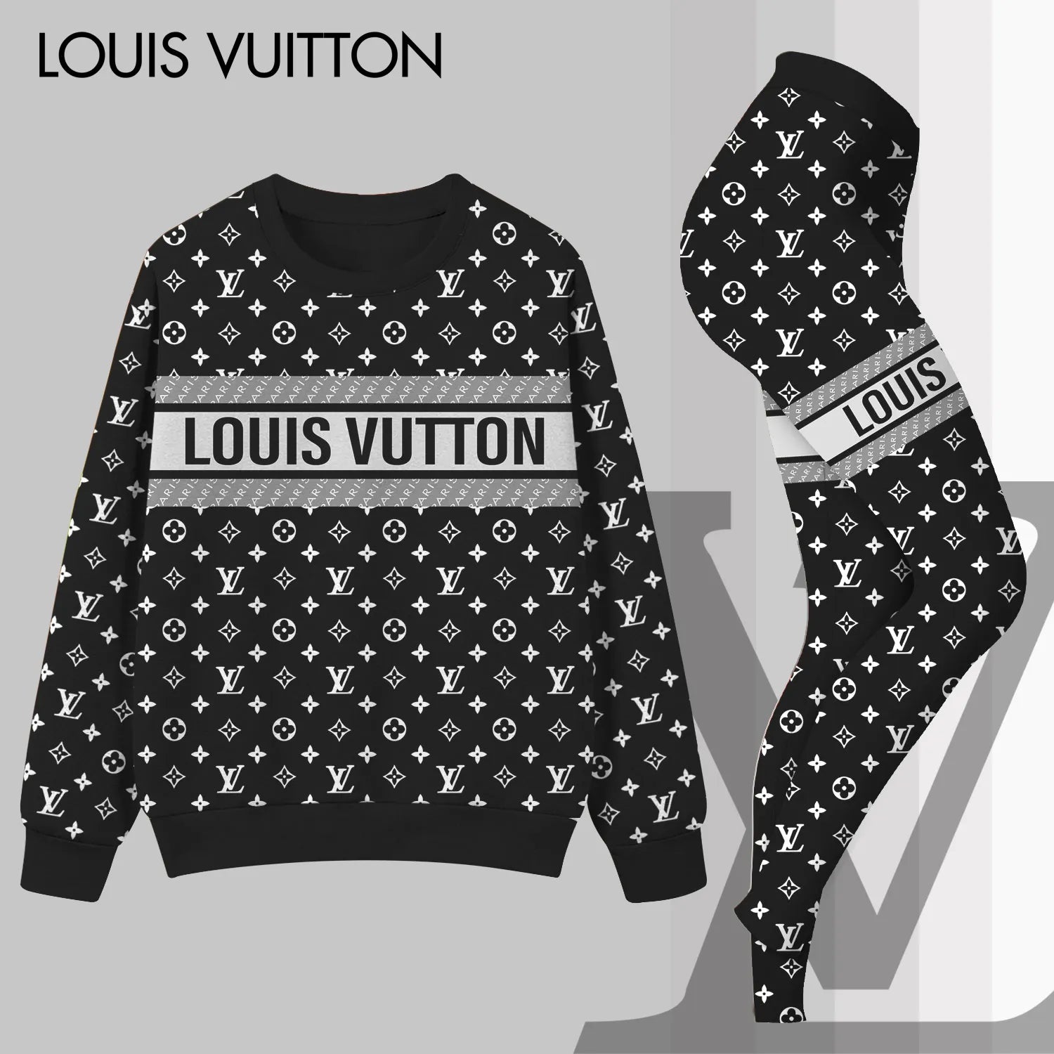 L.v | Premium Sweater And Leggings Set Mn-sls-053