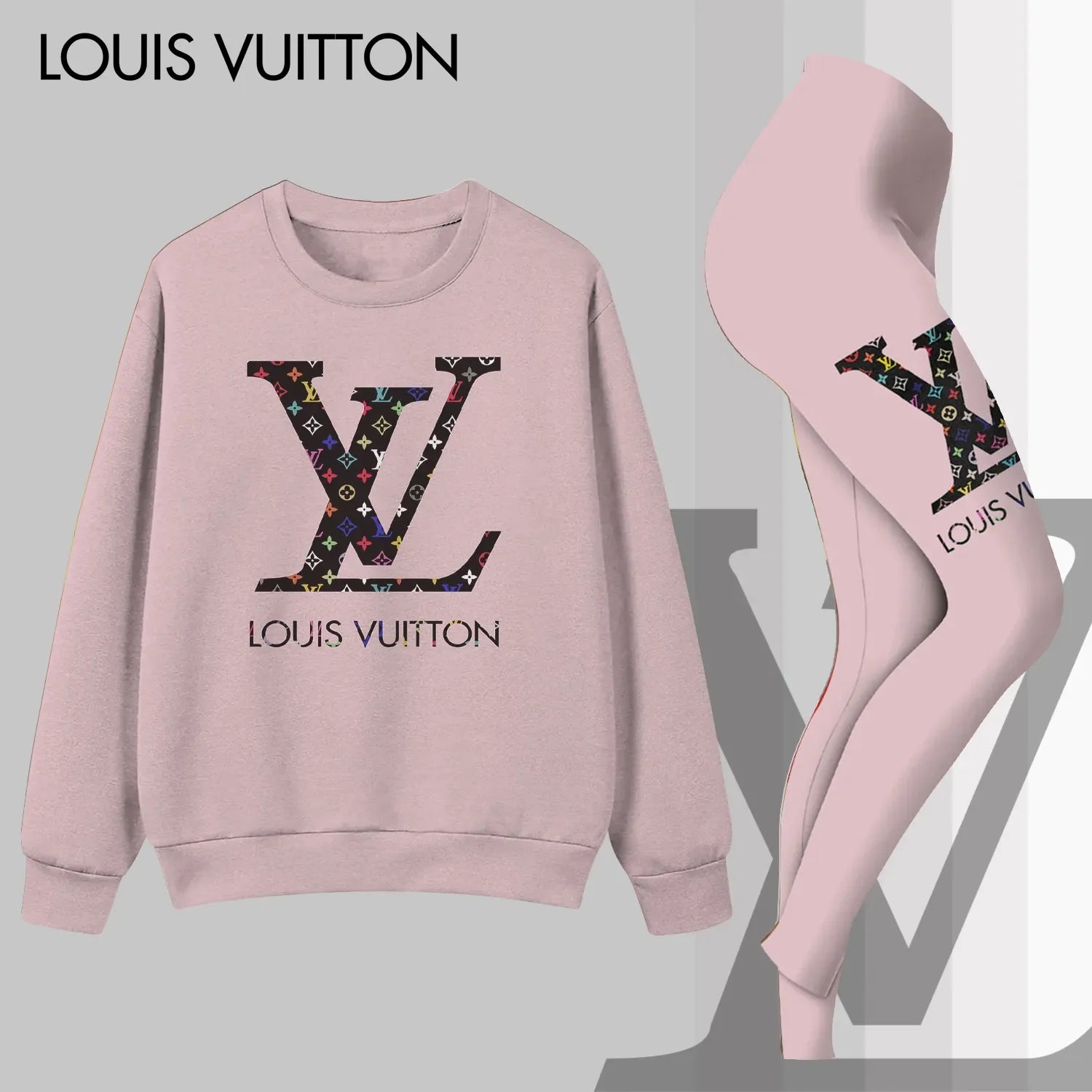 L.v | Premium Sweater And Leggings Set Mn-sls-051