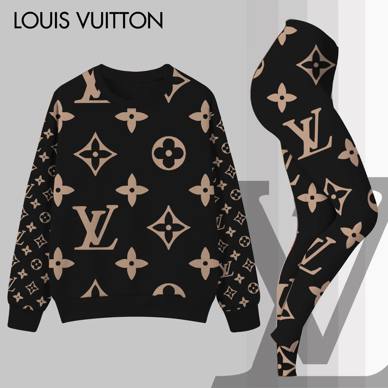 L.v | Premium Sweater And Leggings Set Mn-sls-027
