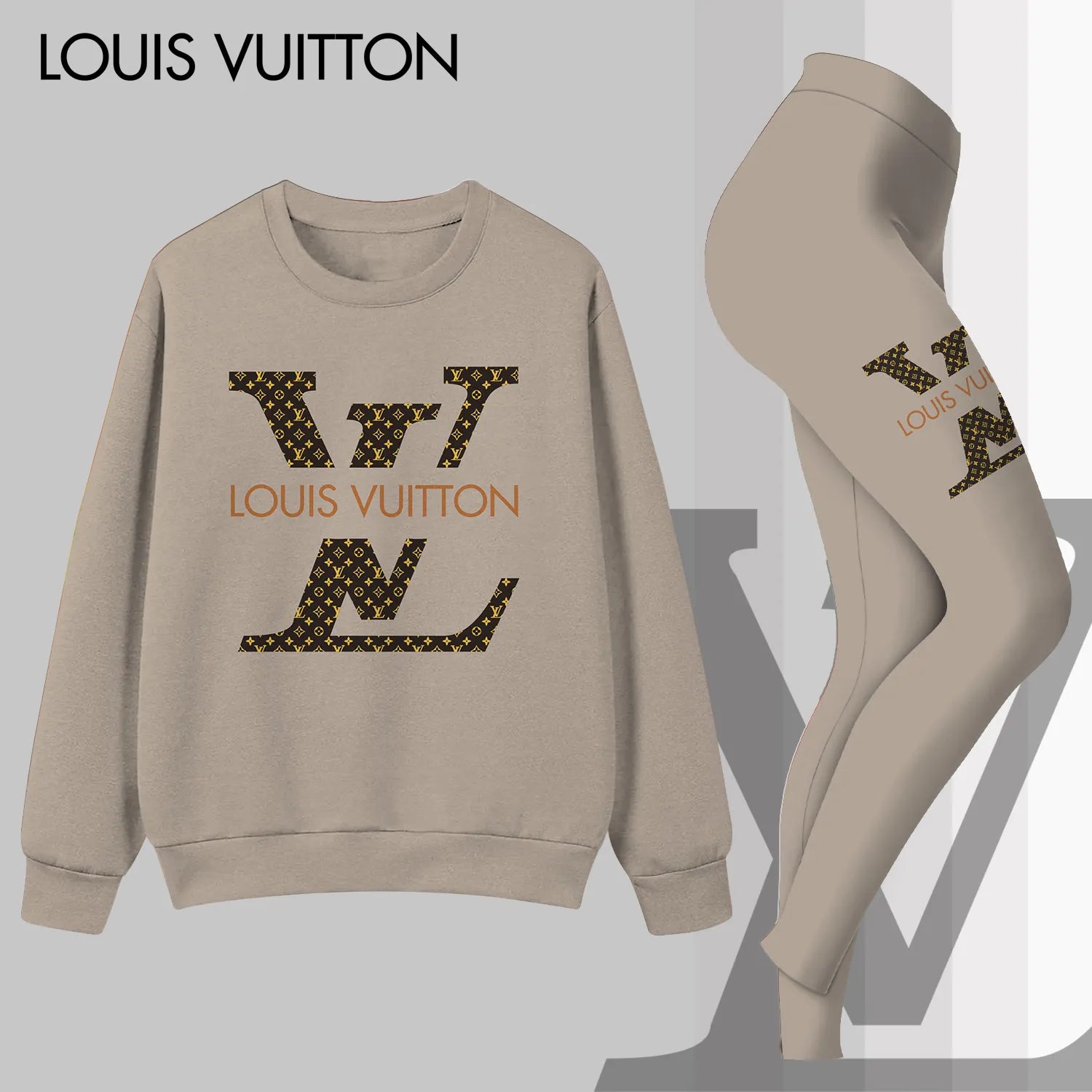 L.v | Premium Sweater And Leggings Set Mn-sls-047