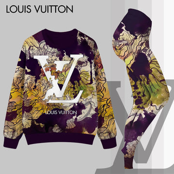 L.v | Premium Sweatshirt And Leggings Set Mn-sls-042