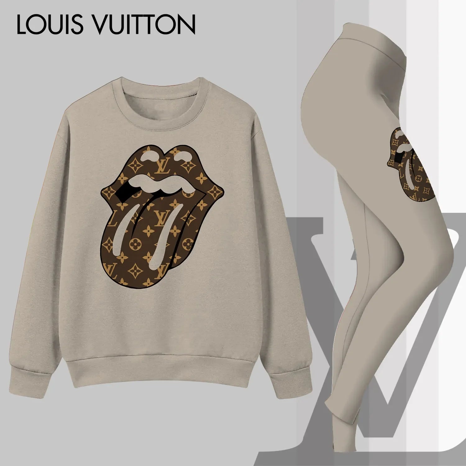 L.v | Premium Sweater And Leggings Set Mn-sls-046