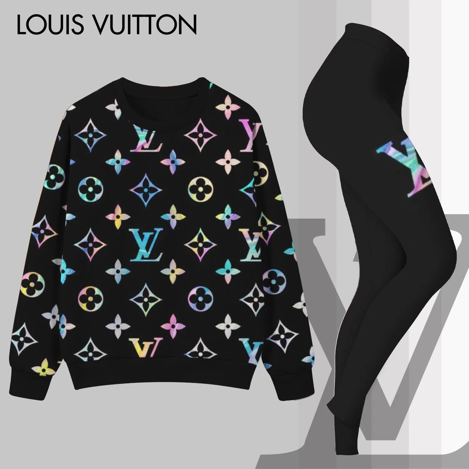 L.v | Premium Sweater And Leggings Set Mn-sls-033
