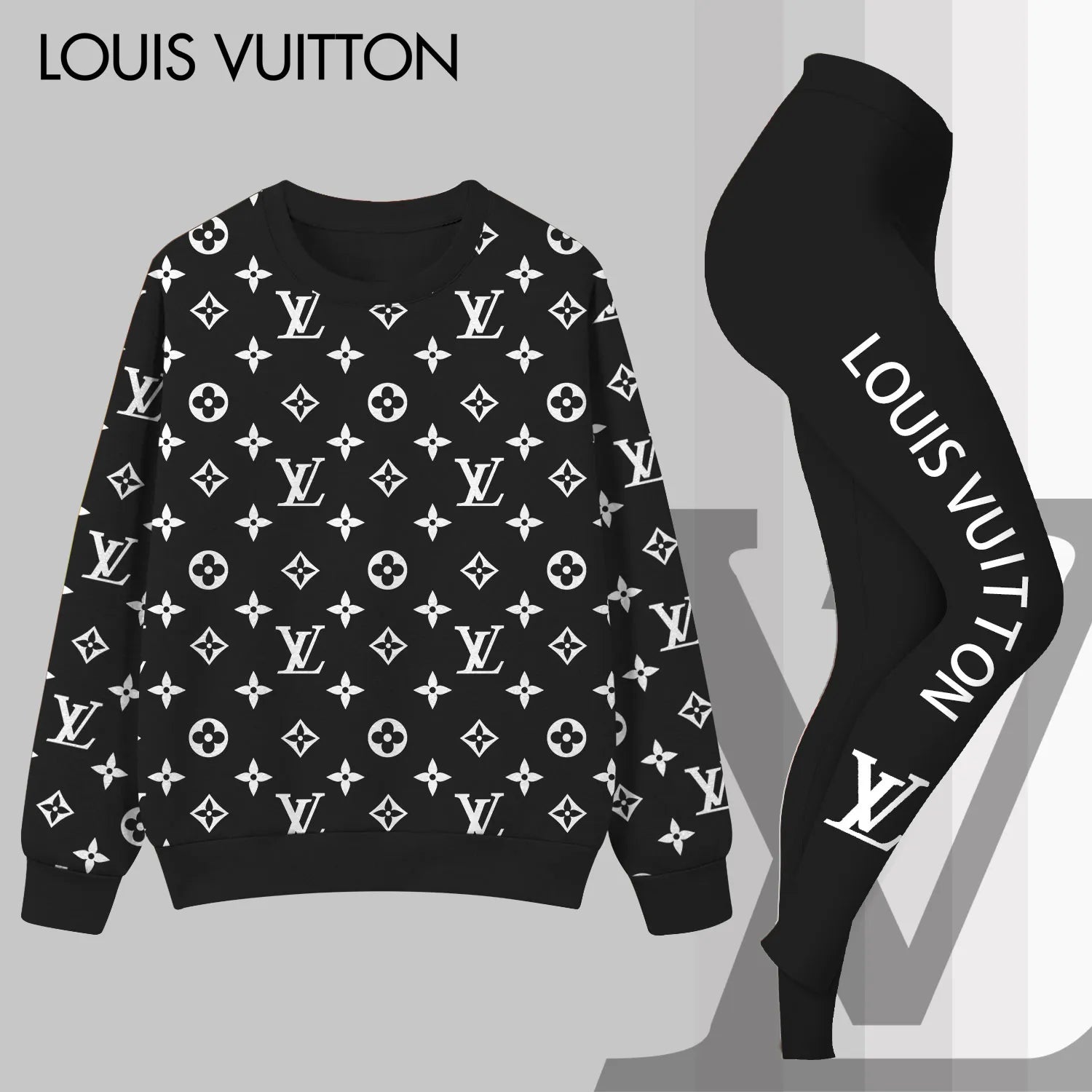 L.v | Premium Sweater And Leggings Set Mn-sls-020
