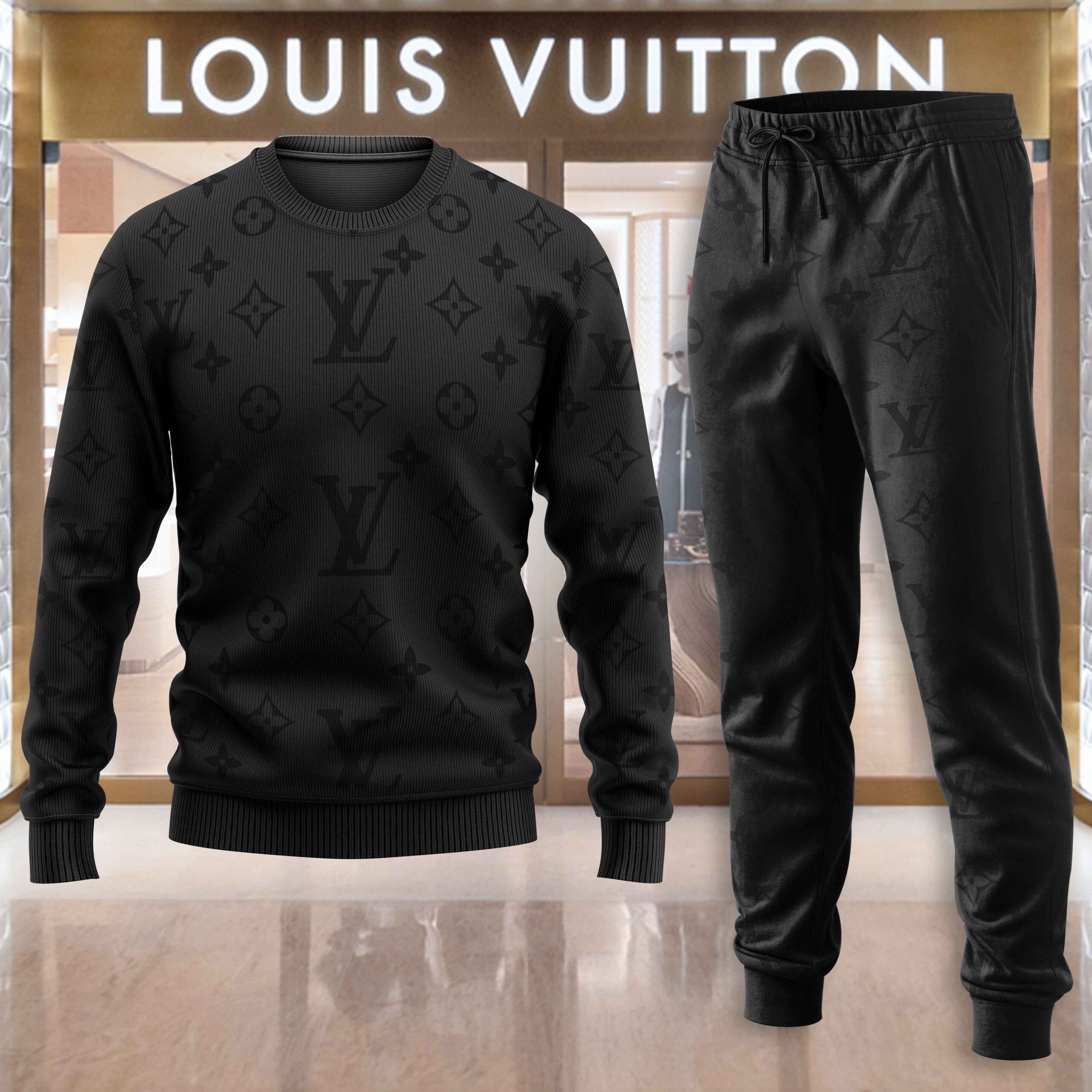 L.v |  Luxury Sweater And Pants  Mn-sp-001