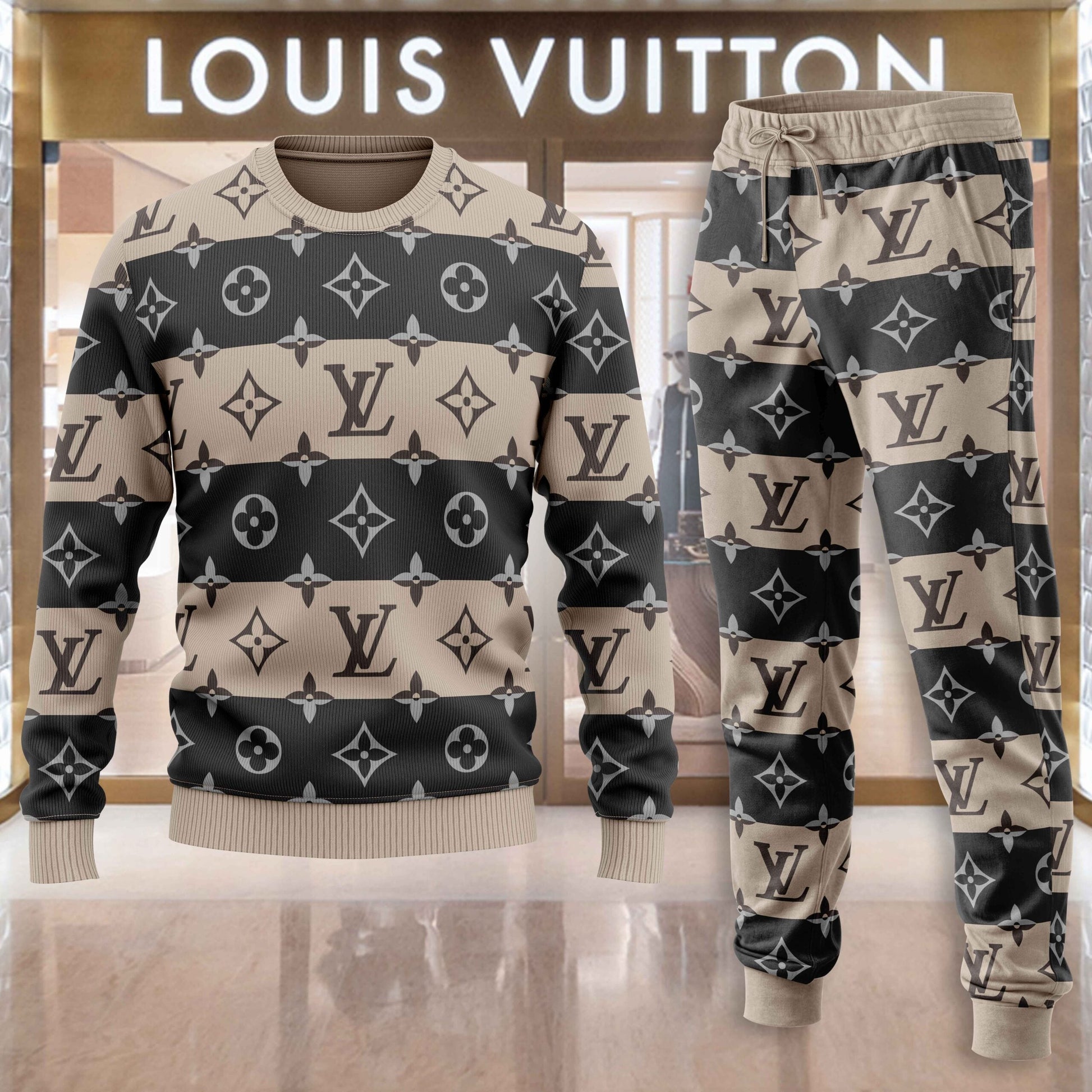 L.v |  Luxury Sweater And Pants  Mn-sp-005