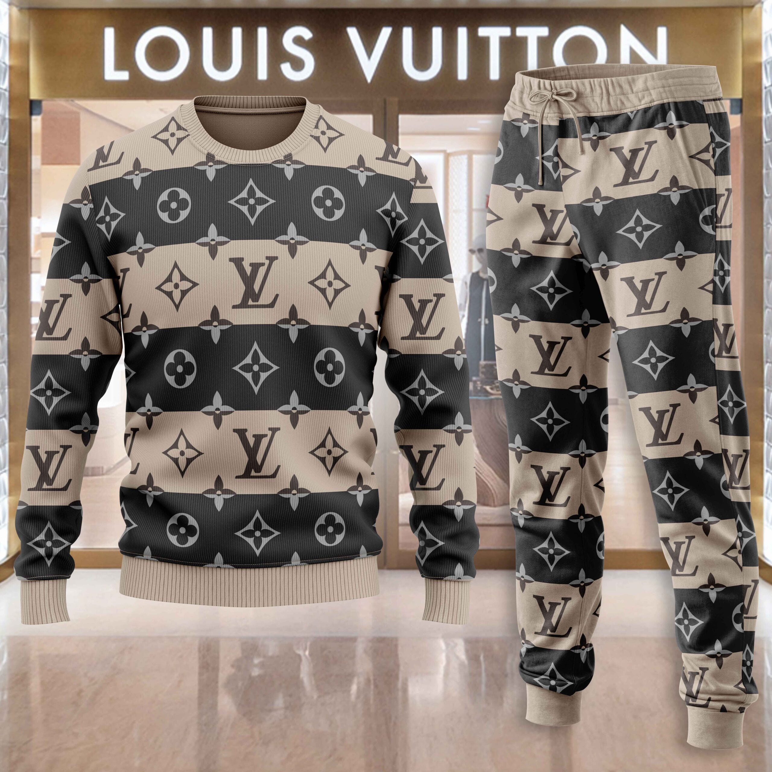 L.v |  Luxury Sweater And Pants  Mn-sp-005