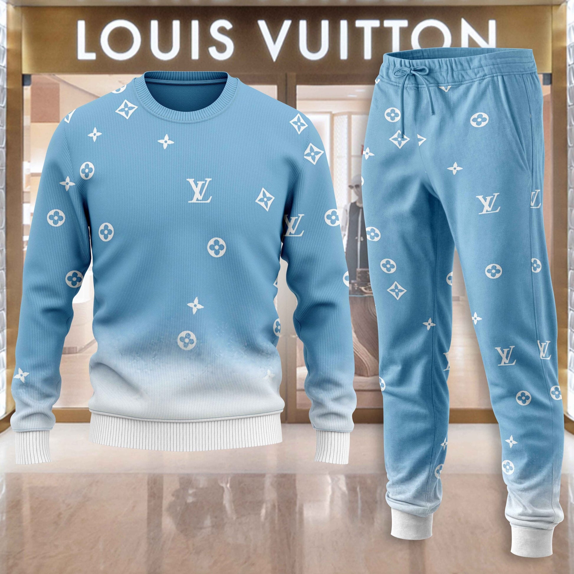 L.v |  Luxury Sweater And Pants  Mn-sp-033